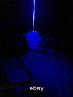 Water Jet Laminar Color Changing LED Light Stays Inside Water Stream Pool Pond