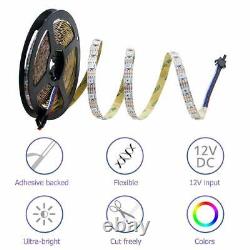 Wholesale WS2812B 5V 5050 RGB LED Strip 1-20M 60-1200 Led Individual Addressable