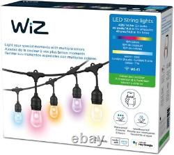 WiZ Connected 48ft Outdoor WiFi Color String Lights