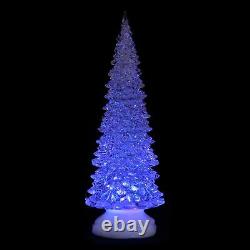 Xmas Tree 25cm Christmas Ornament Colour Changing LED Light Up